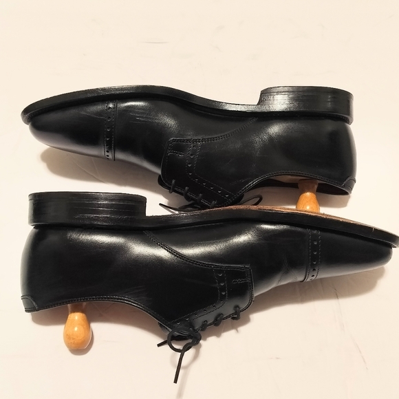 ALLEN EDMONDS "Clifton" Cap Toe Brogue Dress Shoes 3308 Men's Size 8 D - Picture 6 of 12